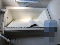 1318サイズの広いお風呂です。U様が綺麗に手入れされていたのがわかります。